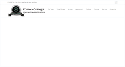 Desktop Screenshot of coronaoptique.com