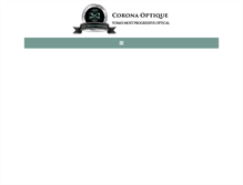 Tablet Screenshot of coronaoptique.com